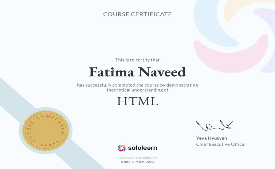 Certificates Image